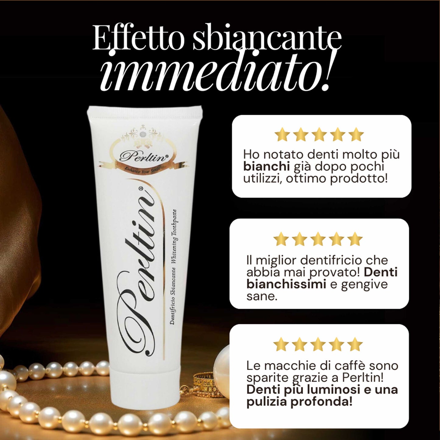 Dentifricio Sbiancante Perltin©
